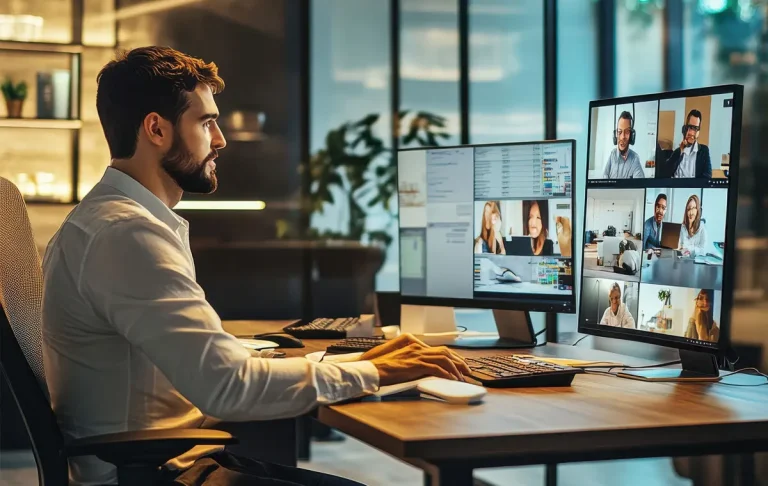 What does 'proactive' really mean in remote executive assistant support during virtual team meetings.