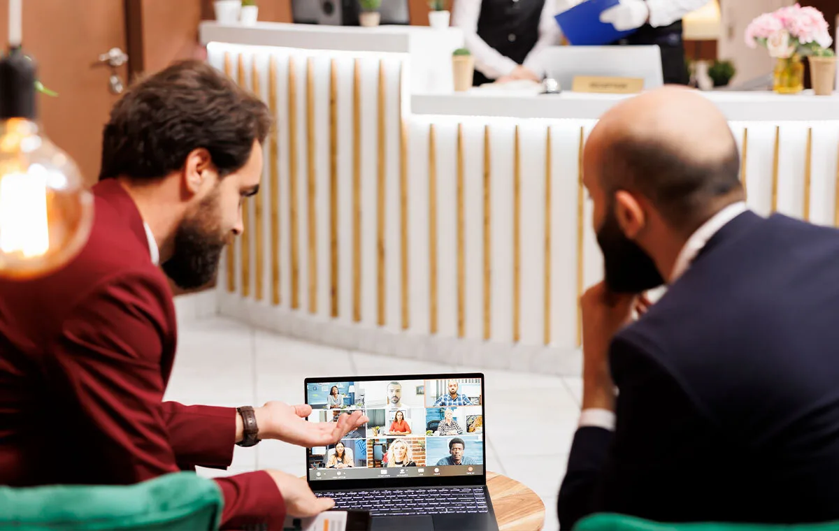 Scale faster with remote talent through global team video conferencing and distributed collaboration across international markets