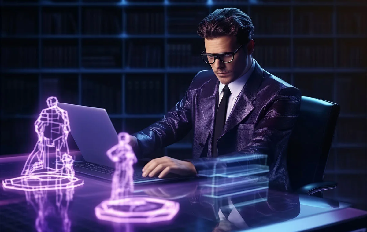 Remote closing expert managing virtual client presentations and high-ticket sales deals through advanced digital sales platforms