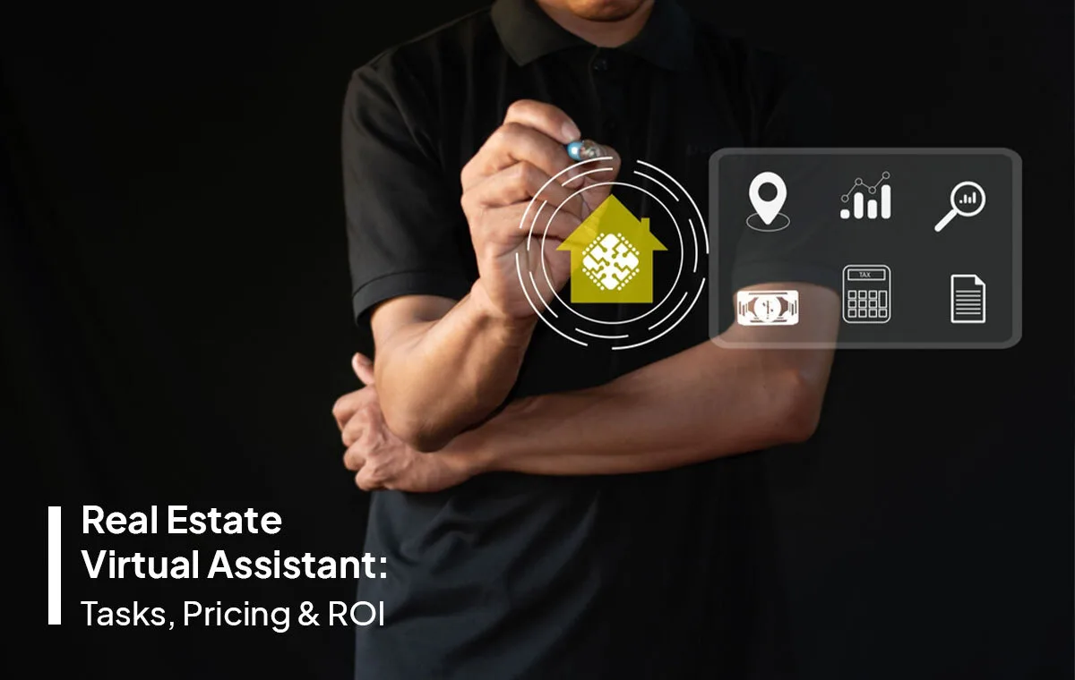 Real Estate Virtual Assistant managing property workflows, listings, and admin support for agents