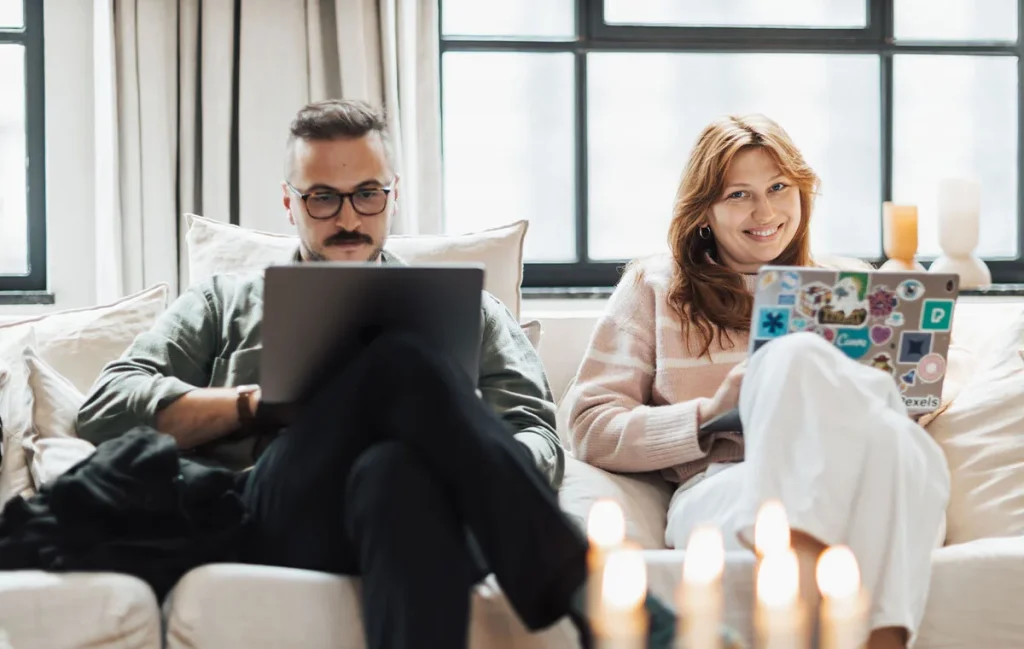 Remote work trends 2026 highlighting flexible work from home environments