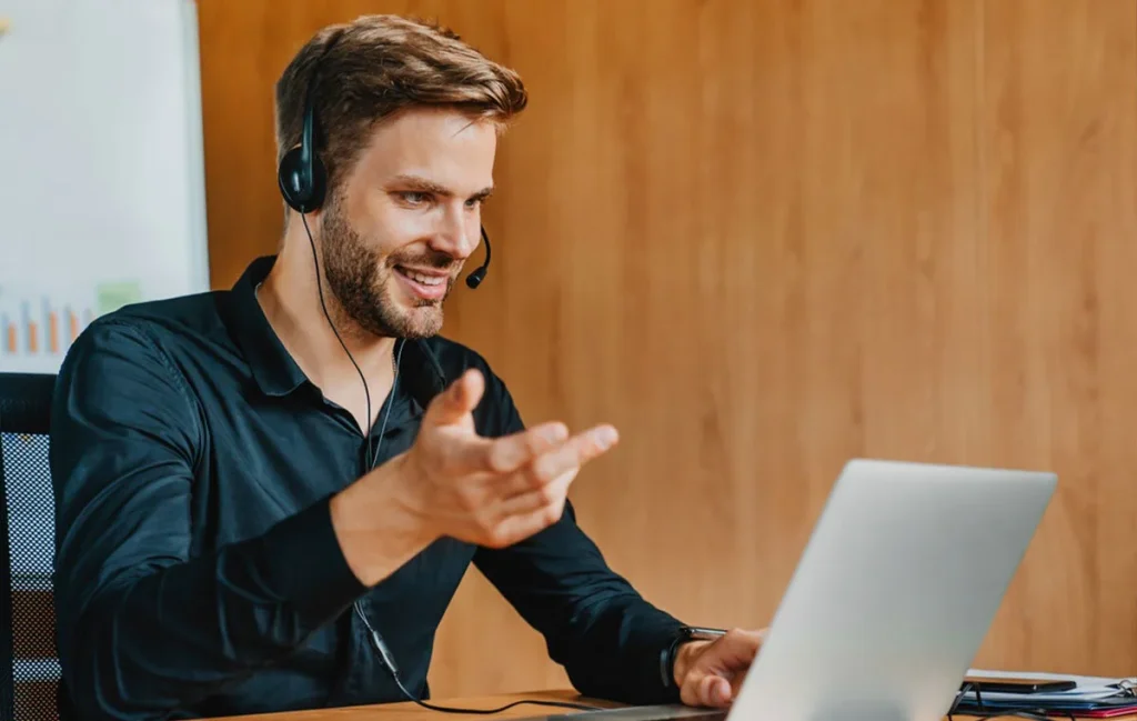Attorney focusing on clients while virtual legal assistant services handle admin tasks.