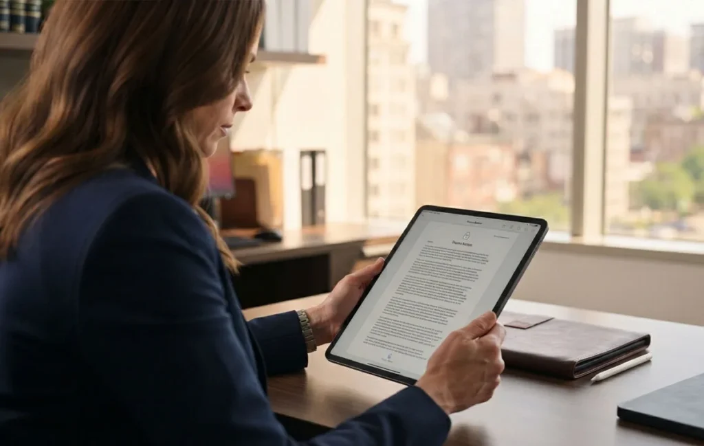 Vetted remote legal professional helping to outsource paralegal tasks